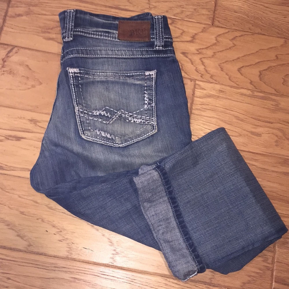BKE Harper Cropped Jean Capris 30